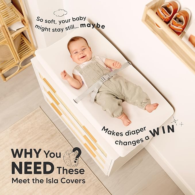 2-Pack Baby Changing Pad Covers - Image 2