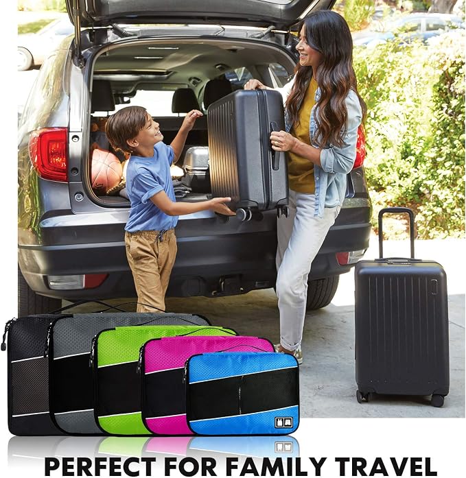 Packing Cubes Luggage Bags Organizer Durable Travel Accessories - Image 6