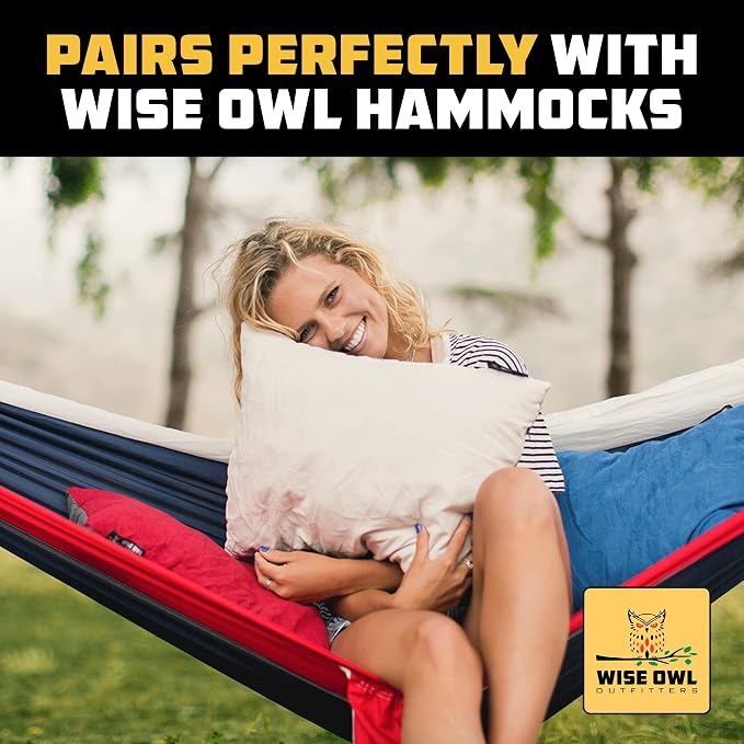 Wise Owl Outfitters Camping Pillow – Memory Foam Travel Pillow - Image 7