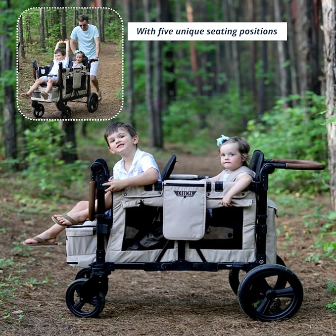 Keenz VYOO Stroller Wagon with Canopy - Image 6
