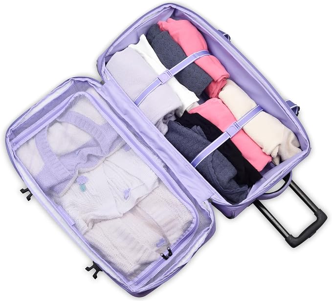 florence by mills Women's Two Wheel Rolling Travel Duffle Bag - Image 10