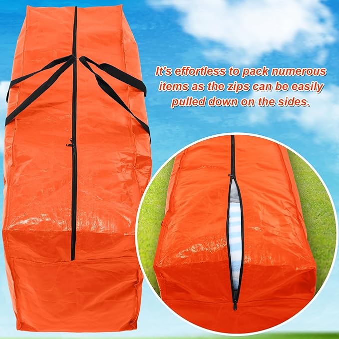 4 Pcs 66 Gallon Large Moving Bags - Image 4