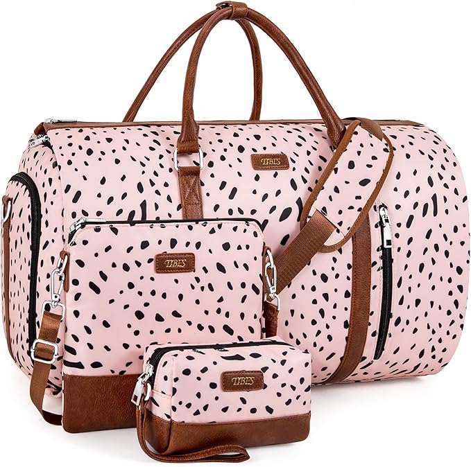 Convertible Garment Duffel Bag for Travel by TIBES