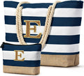 Becokan Beach Bag Initial Beach Tote by BecokanBeachBagSpecialist
