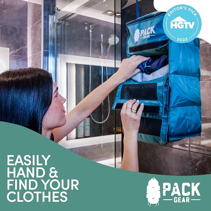 Pack Gear Hanging Luggage Organizer - Image 4