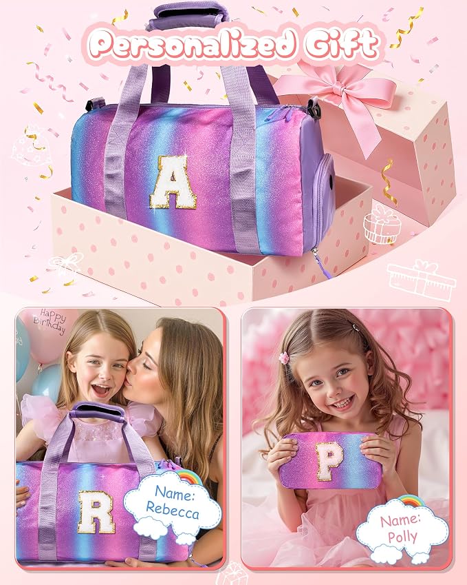 Customized Gifts for Daughter -Girl Gym Bag - Image 2