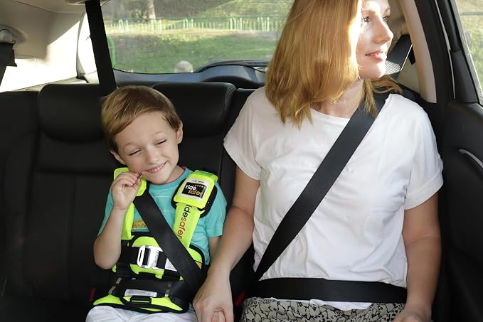 Large Yellow, Lightweight, Portable Car Seat - Image 6