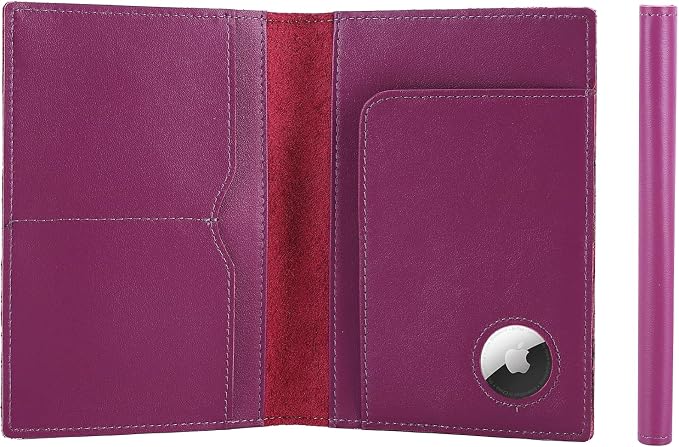 STAR VISTA Albatross Leather Travel Passport Holder, Minimalist Design by STARVISTA