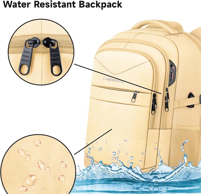 Lapsouno 15.6 Inch Laptop Backpack - Image 5