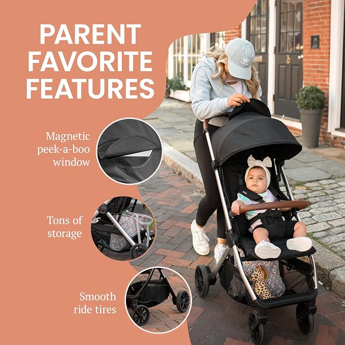 Bombi Bēbee V2 Lightweight Baby Stroller - Image 5