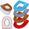 Riakrum 4 Pcs Toilet Seat Covers Pads by Riakrum
