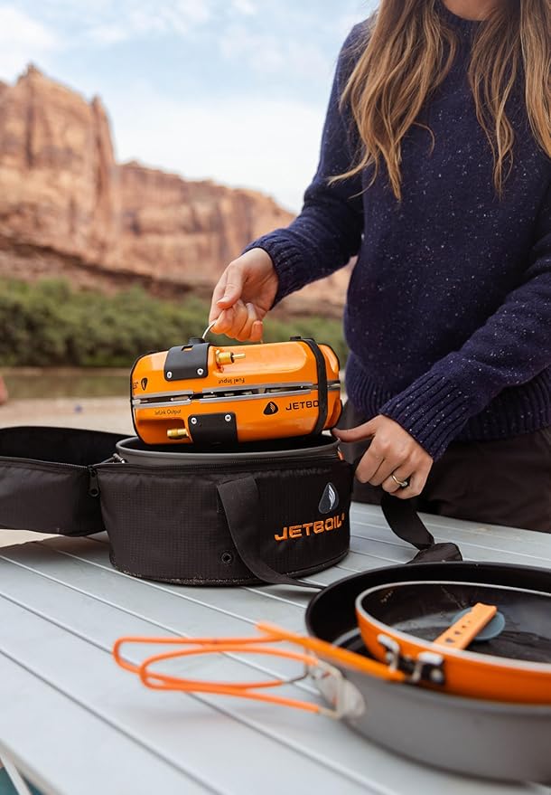 Jetboil Genesis Basecamp Backpacking and Camping Stove Cooking System - Image 6