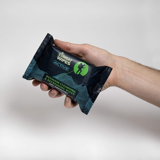 Combat Wipes ACTIVE Outdoor Wet Wipes - Image 3