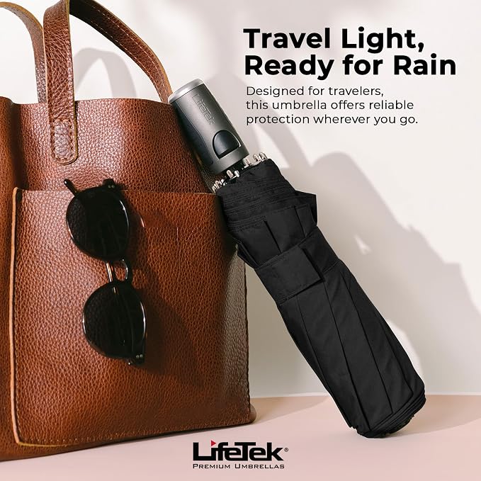 LifeTek Premium Travel Umbrella - Image 4