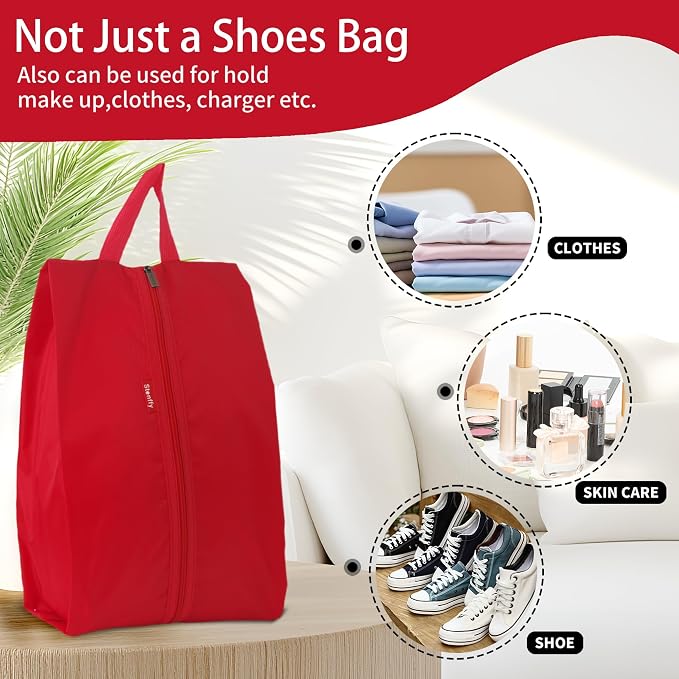 6pcs Portable Shoe Organizer, Travel Pouches - Image 6