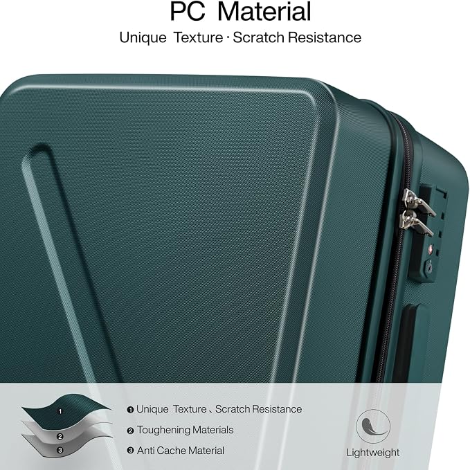 MILADA 16 Inch Underseat Carry On Luggage - Image 7