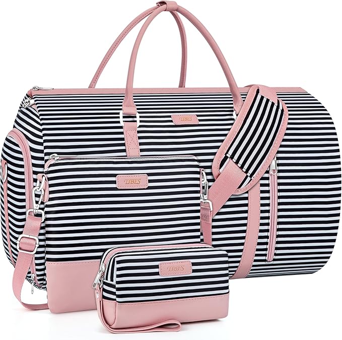 Convertible Garment Duffel Bag for Travel by TIBES