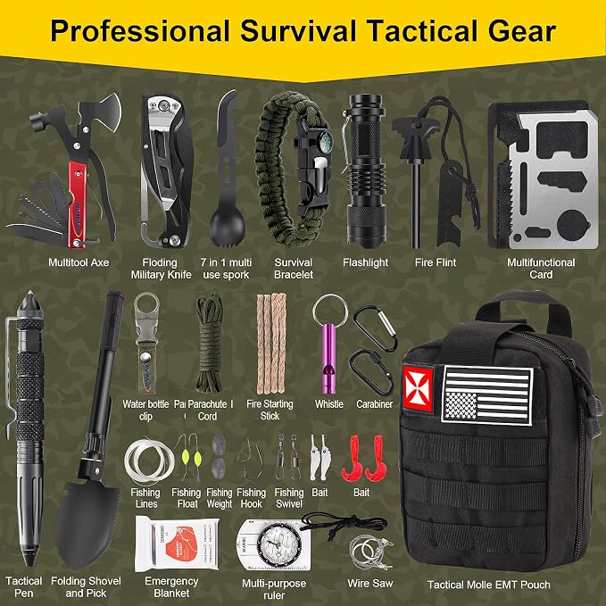 Survival First Aid Kit, Saber Card, Cool - Image 3