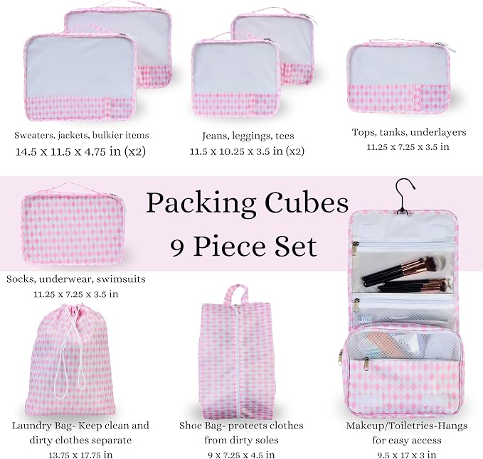 9 Set Packing Cubes - Image 2