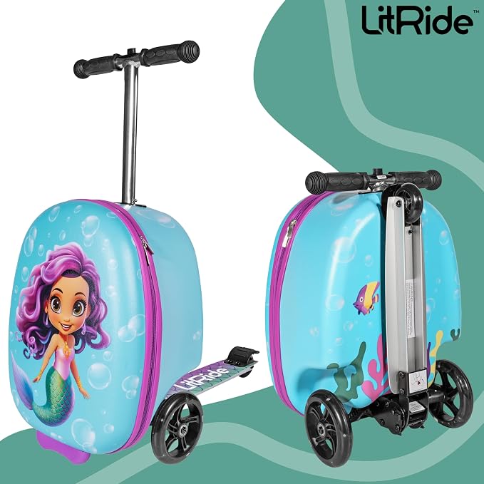 Hardshell Kids Ride-On Luggage - Image 7
