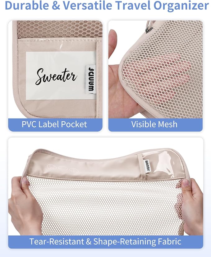 WANDF 7 Set Compression Packing Cubes - Image 8