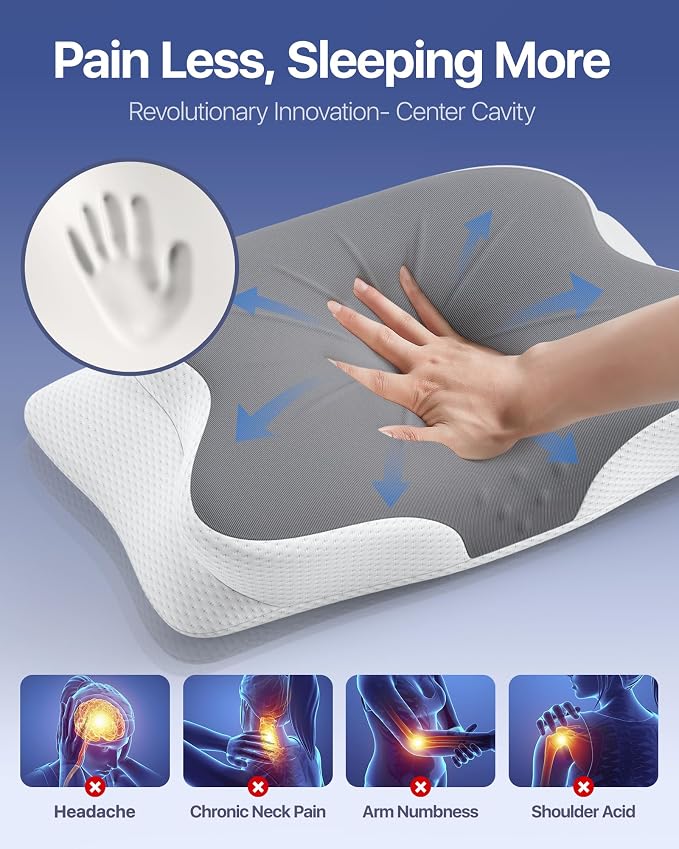 Cervical Pillow for Neck Pain Relief - Image 3
