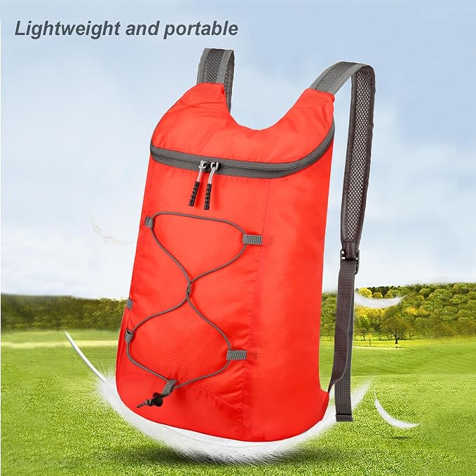 16L Hiking Daypack Lightweight Foldable Travel Backpack Water Repellent Camping - Image 5