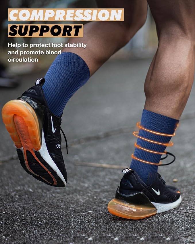 PAPLUS 3 Pairs Running Compression Socks - Image 4