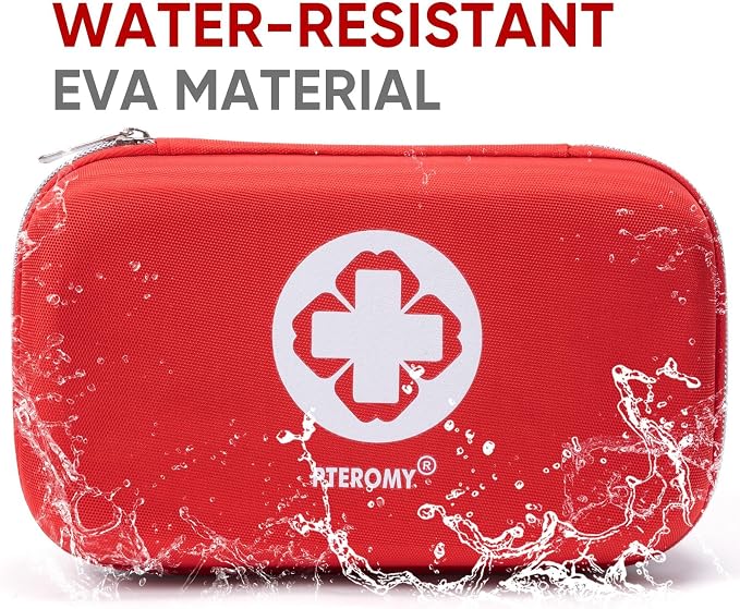 PTEROMY 300 Piece First Aid Kit, Portable Small Emergency Kits Compact 1st Aid - Image 2