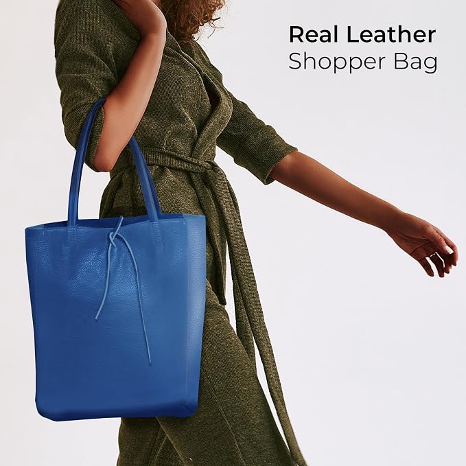 Italian Calf Leather Tote for Women - Image 8