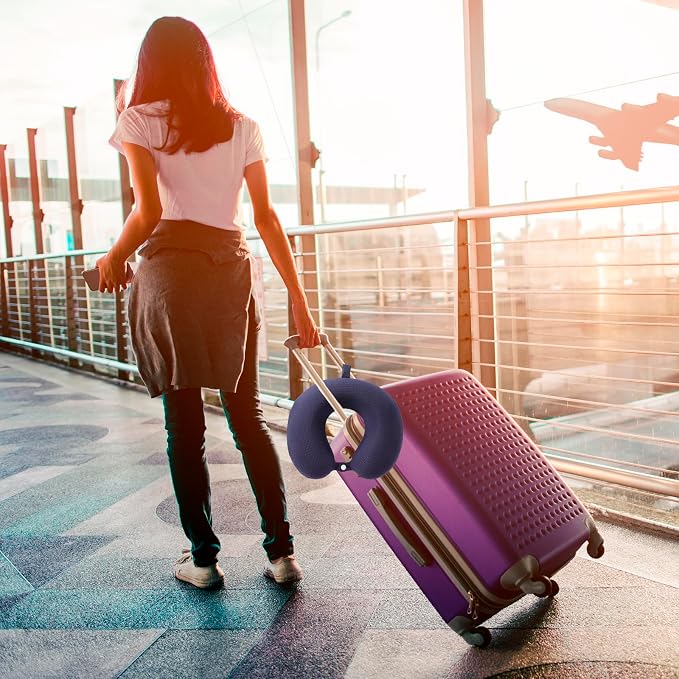 Travel Neck Pillow Cover, Neck Pillow Case - Image 3