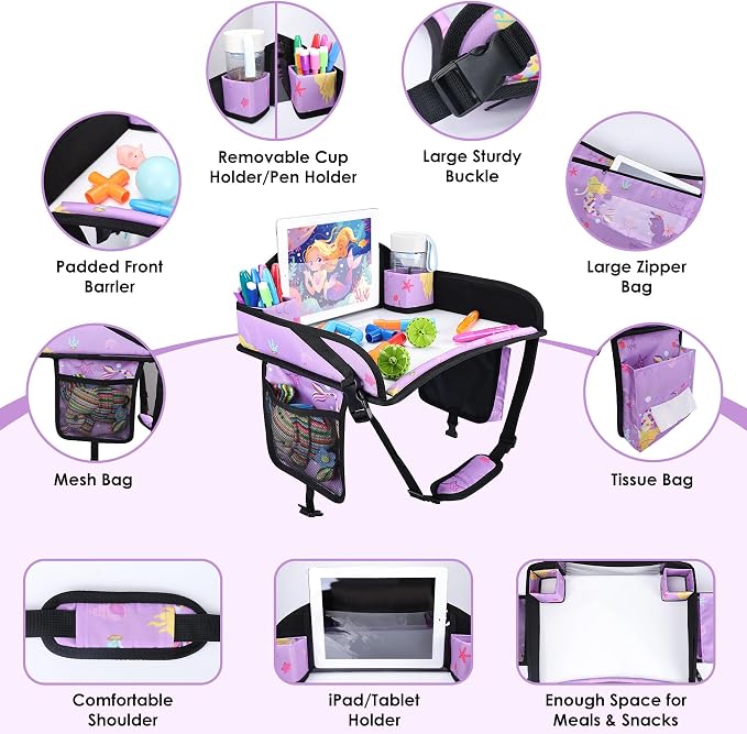 Kids Travel Tray for Airplane - Image 8
