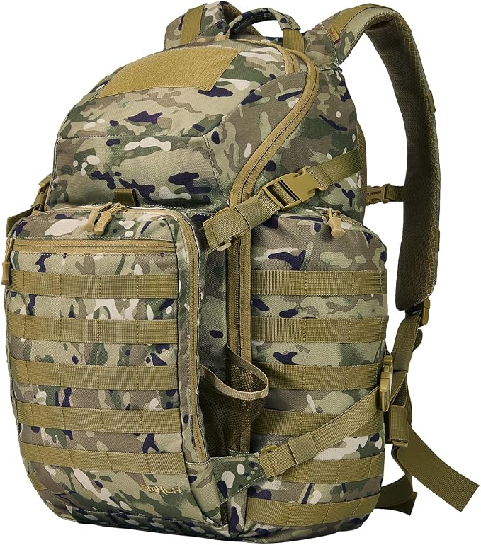 52L Tactical Backpack Military Molle Assault Pack by AMHEH