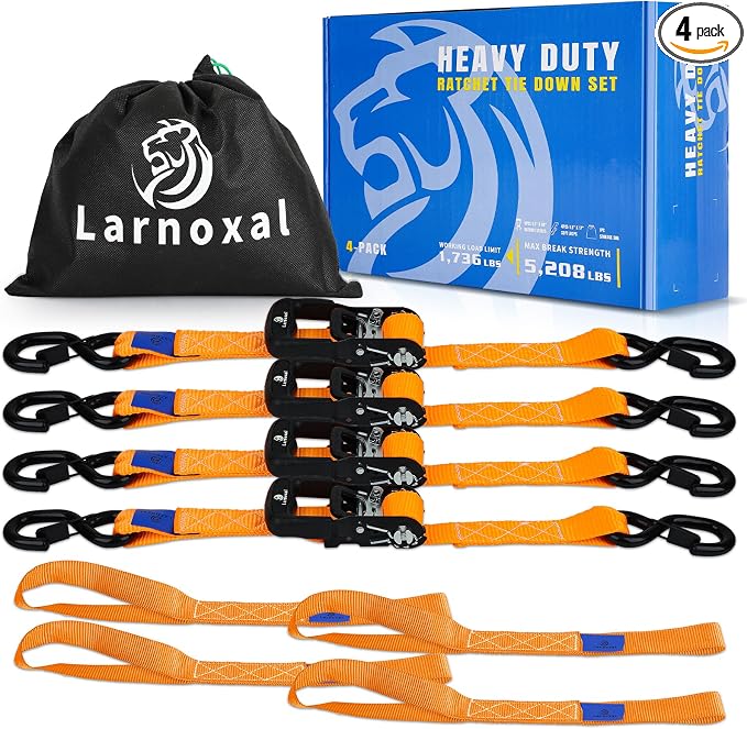 Ratchet Straps 4 Pack by Unknown