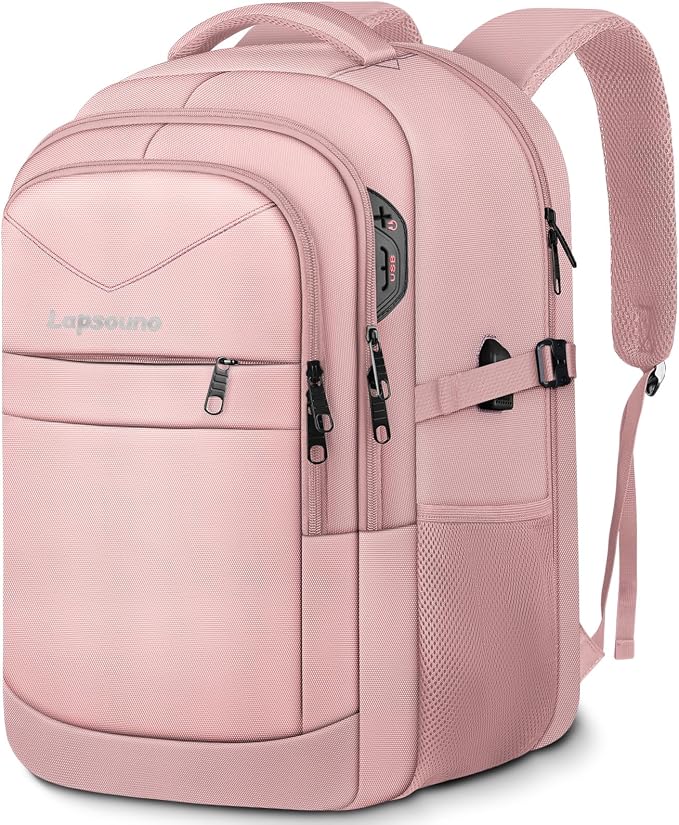 Lapsouno Business Laptop Backpack, Travel Backpack, Carry on Backpack by Lapsouno