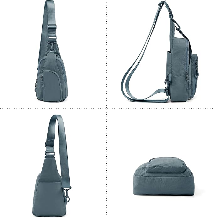 ODODOS Daily Sling Bag with Adjustable Straps Crossbody Chest Bag Lightweight - Image 5
