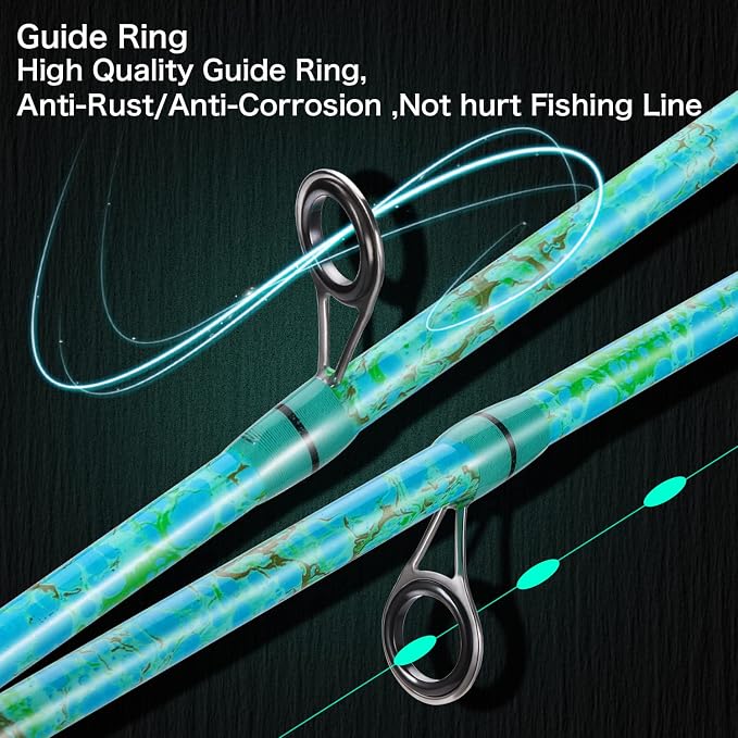 Sougayilang Fishing Rod and Reel Combo, 2-Piece 5-Foot 6-Inch Graphite & - Image 5
