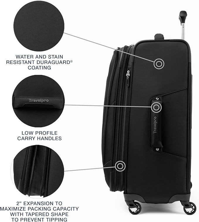 Travelpro Maxlite 5 Softside Expandable Checked Luggage - Image 4