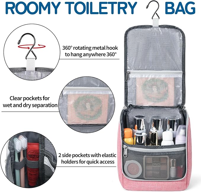 Della Gao Hanging Travel Toiletry bag - Image 3