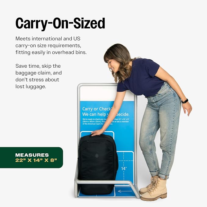 Tortuga 40L Travel Backpack Lite, Comfortable, Airline-Approved Bag - Image 3