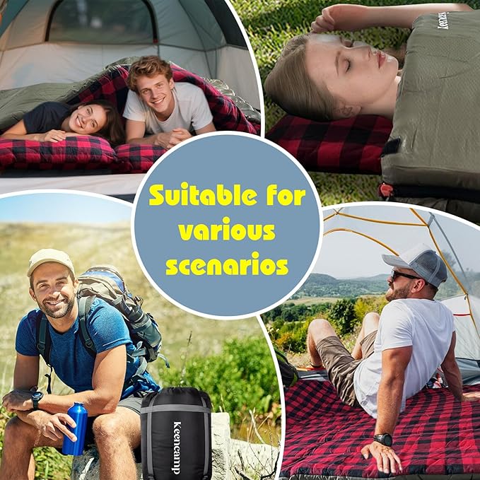 0 Degree Sleeping Bag Cotton Flannel Winter Cold Weather - Image 7