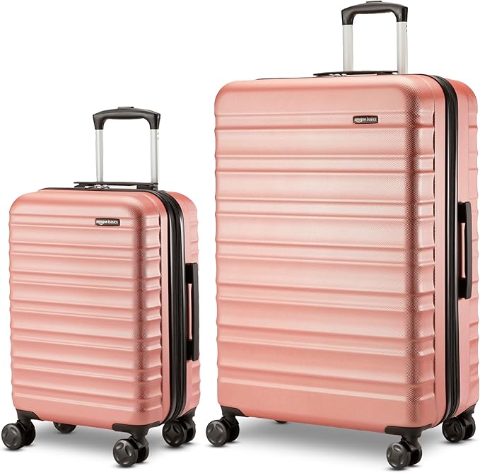 Amazon Basics 2-Piece Set, Hardshell Suitcases by AmazonBasics