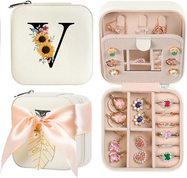 AYGXU Travel Jewelry Box for Women and Girls by AYGXU