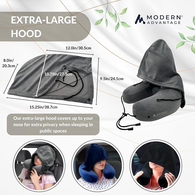 Modern Advantage Inflatable Travel Pillow - Image 6