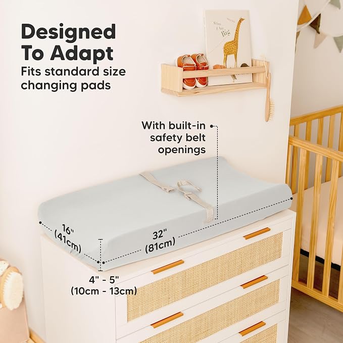 2-Pack Baby Changing Pad Covers - Image 4