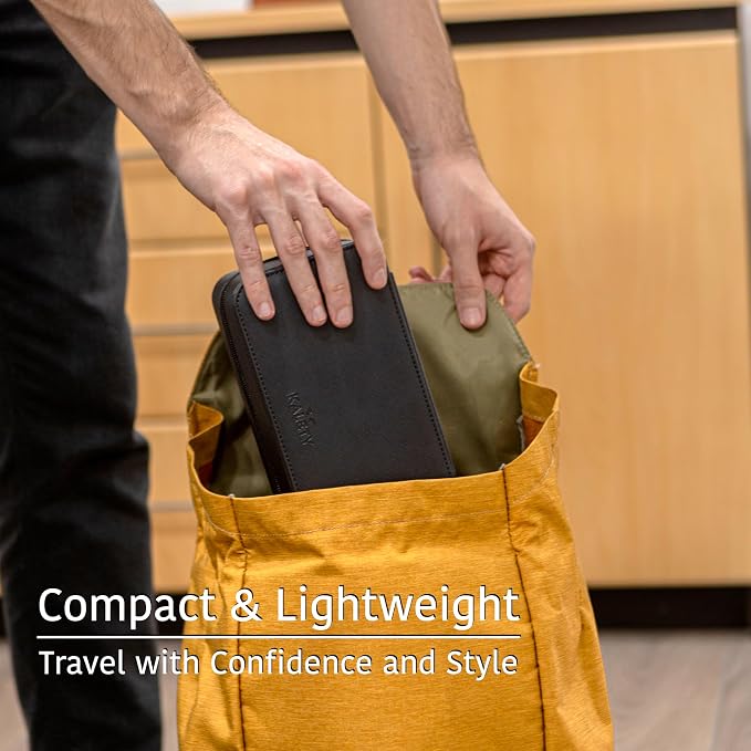 Watch Travel Case for Men | Leather Watch Case - Image 2