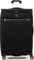 Travelpro Platinum Elite Softside Expandable Checked Luggage, 8 Wheel Spinner by Travelpro