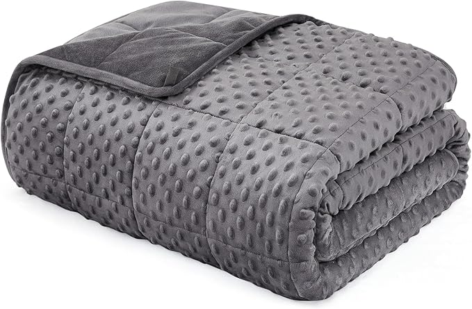 L'AGRATY Weighted Blanket for Adult by LAGRATY