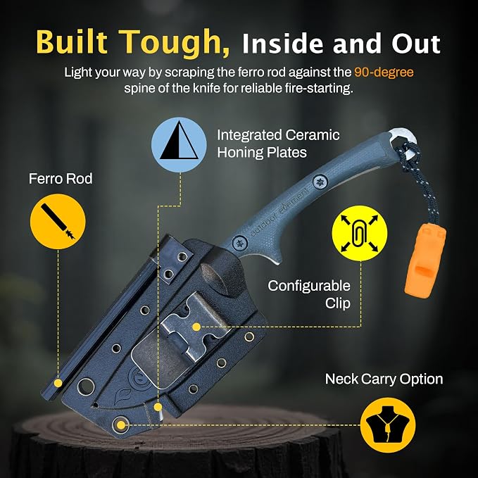 Scout Feather - Fixed Blade Survival Knife - Image 6