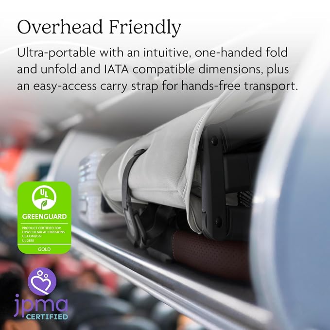 UPPAbaby Minu V3 Travel Stroller | Lightweight + Compact Design | One-Hand Fold - Image 3